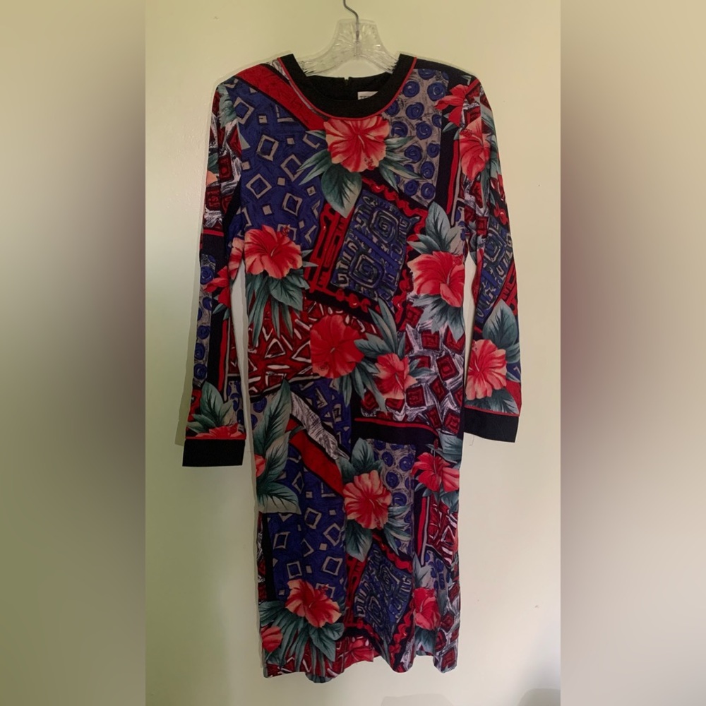 Long Sleeve Floral Dress
